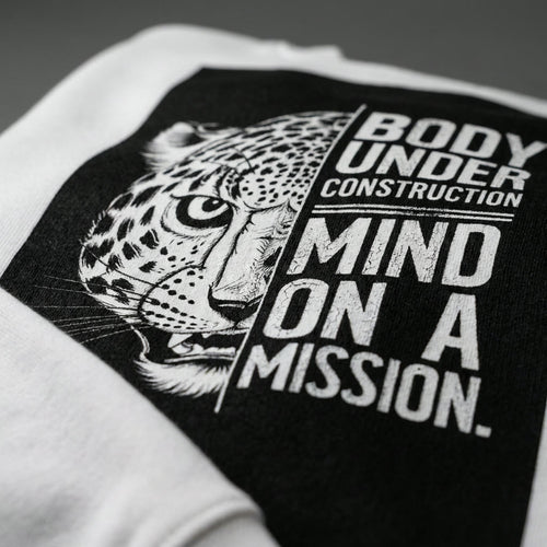 Close-up of the Body Under Construction print