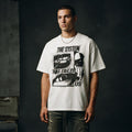 The System Has Failed Us Grunge Tee worn by model
