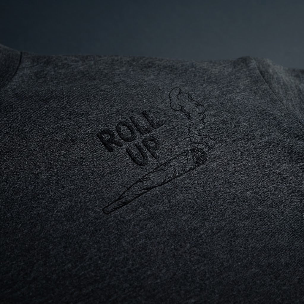 Roll Up Streetwear Tee print detail