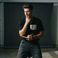 Roll Up Streetwear Tee worn by model